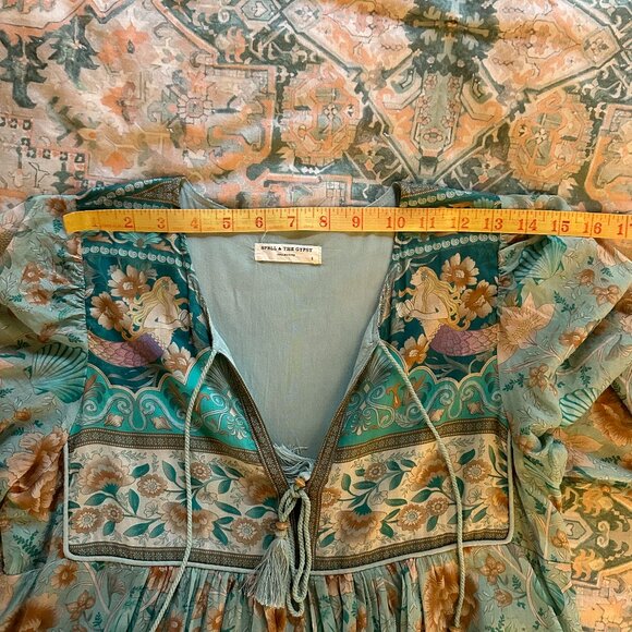 Spell & The Gypsy Seashell Boho Dress, XS - Picture 8 of 9